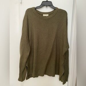 Treasure & Bond Olive Green Sweater